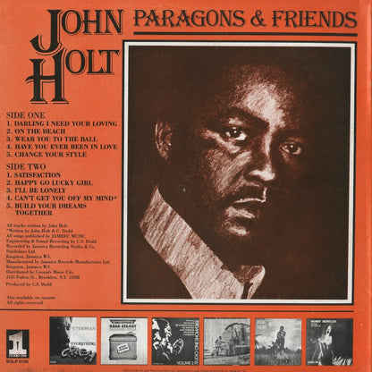 John Holt / ジョン・ホルト / Paragons & Friends (SOLP 0136)