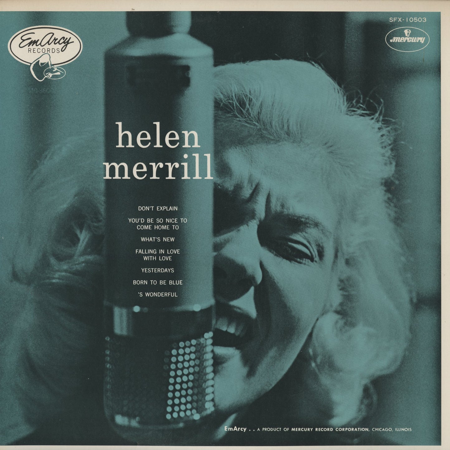 Helen Merrill - Helen Merrill With Clifford Brown (SFX-10503) 1977 JPN Mercury｜中古LP ヘレン・メリル