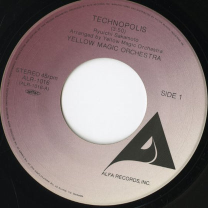 Yellow Magic Orchestra / イエロー・マジック・オーケストラ / Technopolis - Solid State Survivor -7 (ALR1016)