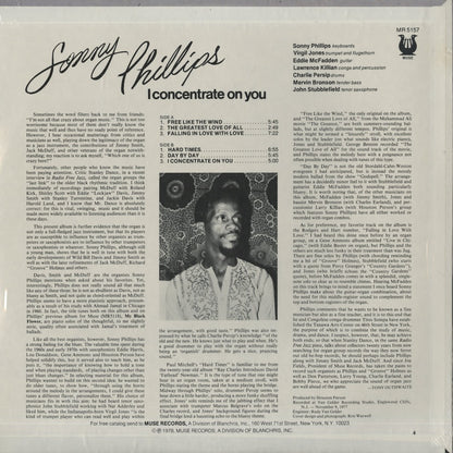 Sonny Phillips / ソニー・フィリップス / I Concentrate On You (MR5157)