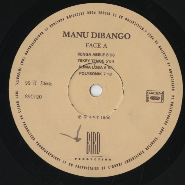 Manu Dibango / マヌ・ディバンゴ / Polysonik (850.120)