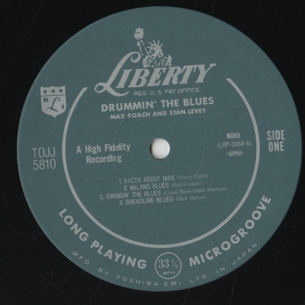 Max Roach - Stan Levey / マックス・ローチ　スタン・リーヴィー/ Drummin' The Blues (TOJJ-5810)