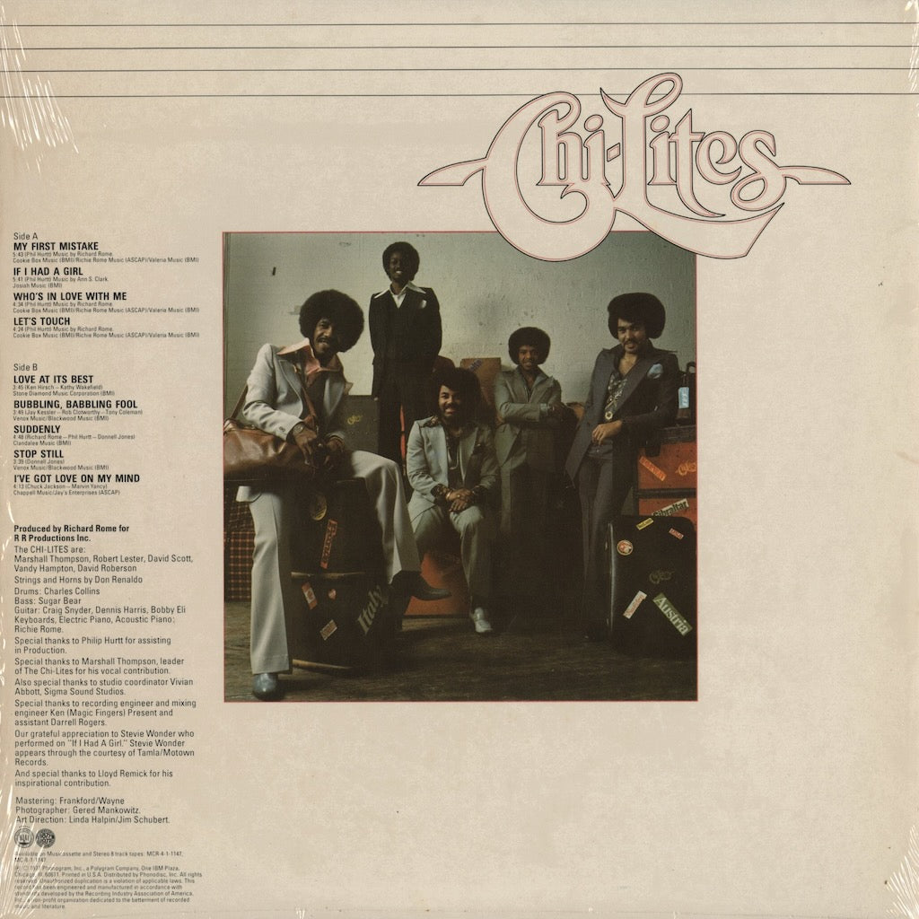 The Chi-Lites - The Fantastic (SRM-1-1147) LP 1977 US Mercury｜中古LP