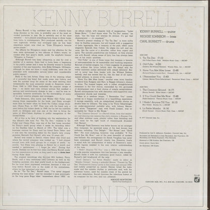 Kenny Burrell / ケニー・バレル / Tin Tin Deo (CJ-45)