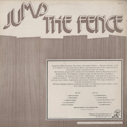 Winston Wright / ウィンストン・ライト / Jump The Fence (TWS 923)