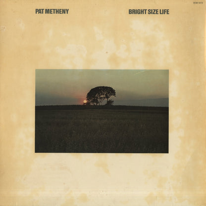 Pat Metheny / パット・メセニー / Bright Size Life (ECM1073)