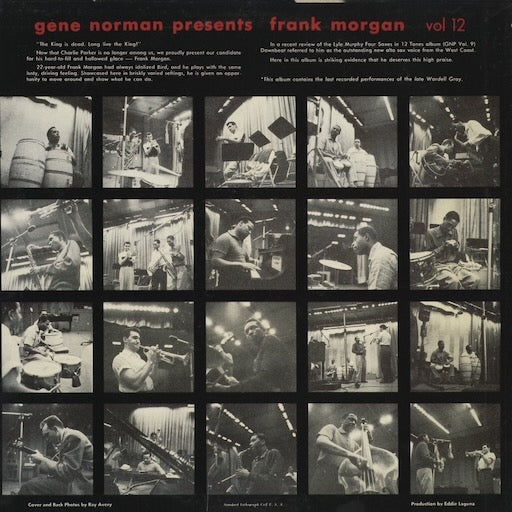 Frank Morgan - Frank Morgan With Conte Candoli And Machito's Rhythm Section (KIJJ-2010) 1990 JPN GNP Crescendo - キングレコード｜中古LP