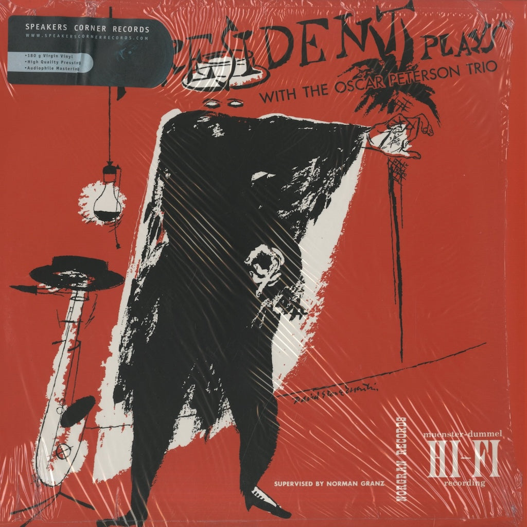 Lester Young With The Oscar Peterson Trio / レスター・ヤング / The President Plays - Audiophile 180g (MG N-1054)