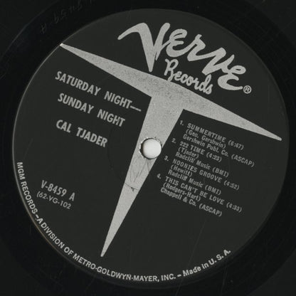 Cal Tjader / カル・ジェイダー / Saturday Night Sunday Night At The Blackhawk (V-8459)