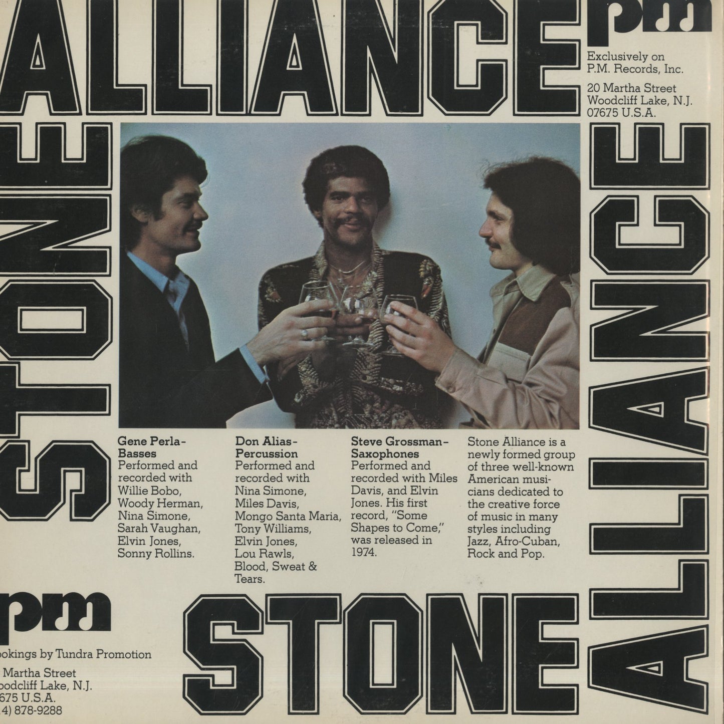 Stone Alliance / ストーン・アライアンス (1976) (PMR-013)