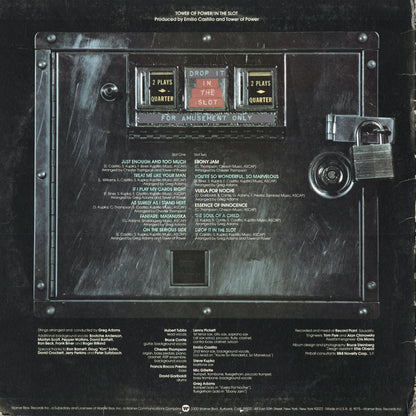 Tower Of Power - In The Slot (BS 2880) 1975 US Warner Bros.｜中古LP