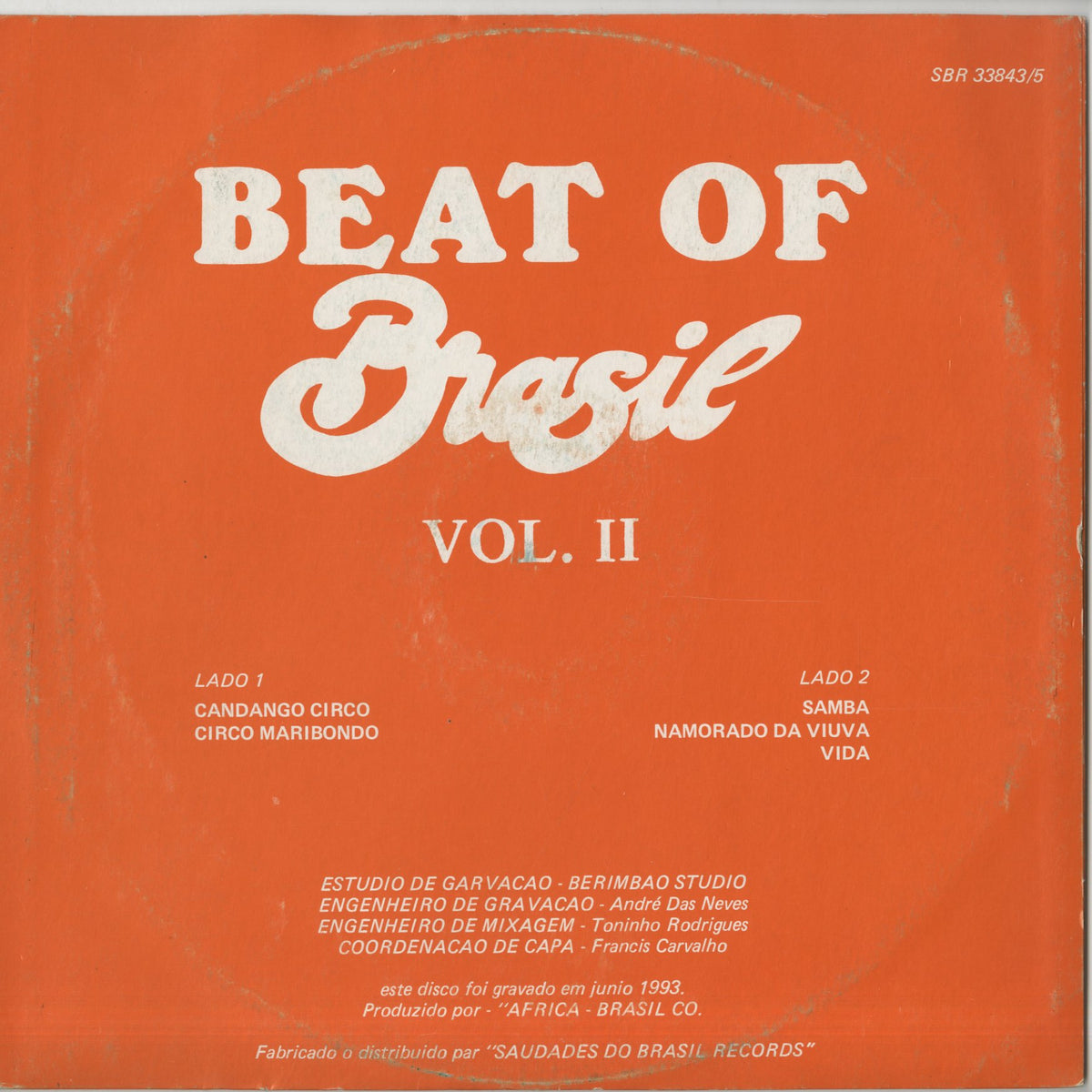 V.A./ Beat of Brasil 2 (SBR 33843/5 )