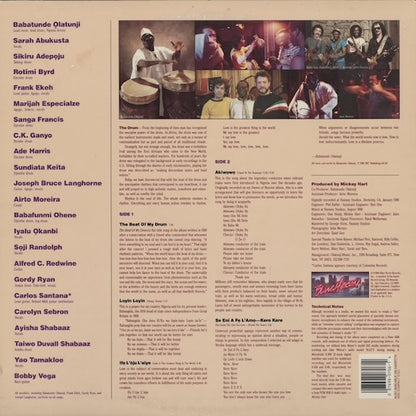 Babatunde Olatunji - Dance To The Beat Of My Drum (BLU 706) LP 1986 US Blue Heron｜中古LP