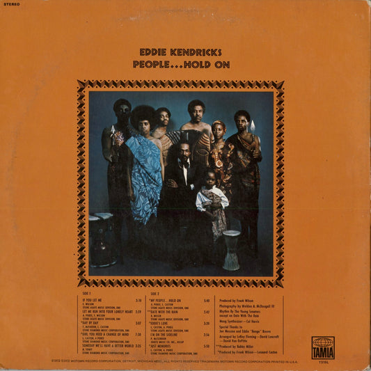 Eddie Kendricks - People... Hold On (T315L) 1972 US Tamla｜中古LP