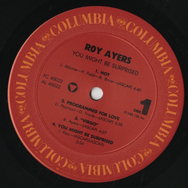 Roy Ayers / ロイ・エアーズ / You Might Be Surprised (FC40022)