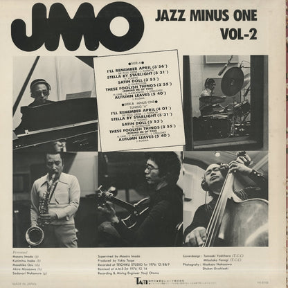 Masaru Imada / Akira Miyazawa - Jazz Minus One Vol.2 (YX-6106)