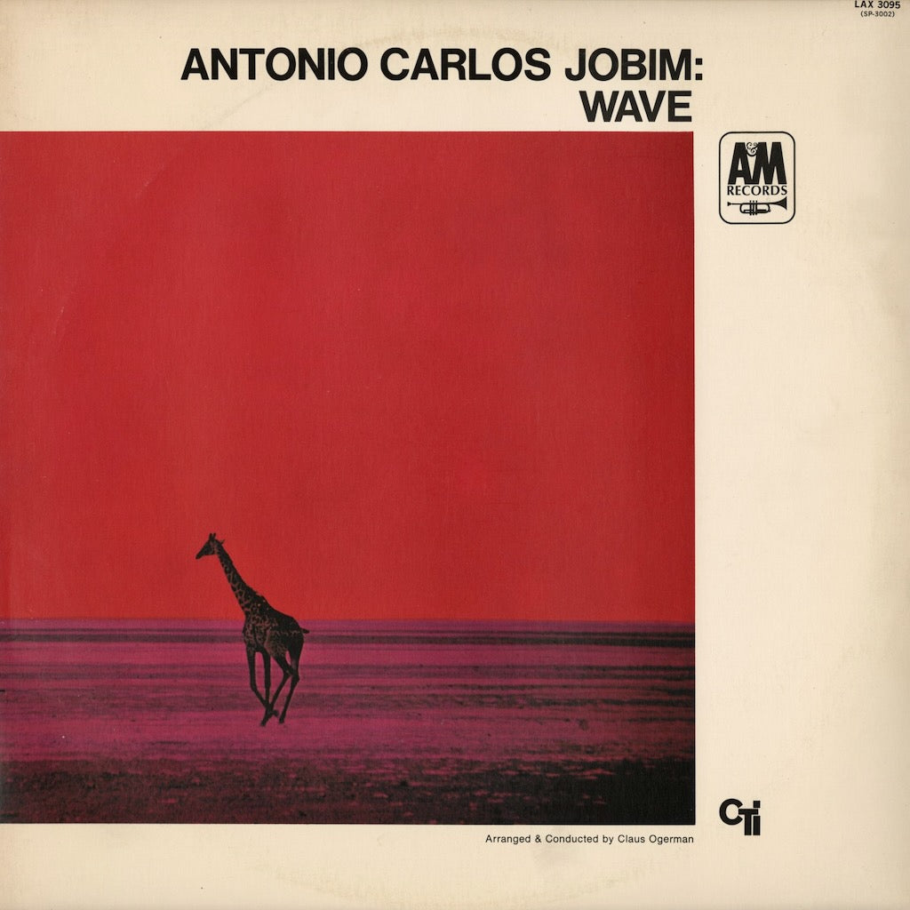 Antonio Carlos Jobim - Wave LP 1967 JPN A&M CTI LAX-3095