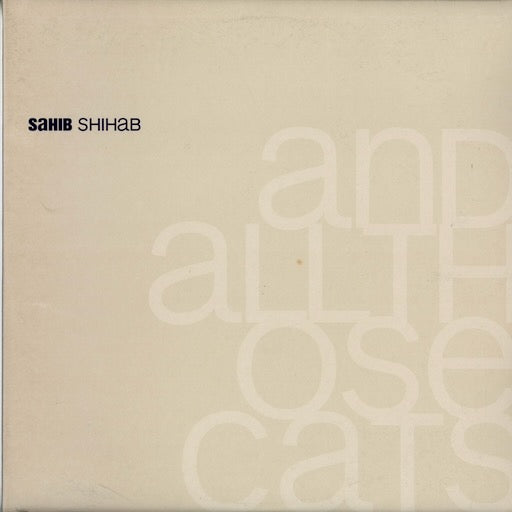 Sahib Shihab - And All Those Cats (RW102 2LP) LP 1997 ITA Rearward｜中古LP サヒブ・シハブ　　