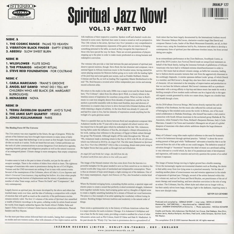 V.A./ Spiritual Jazz / スピリチュアル・ジャズ / 13 Now! Part 2 -2LP (JMANLP127)