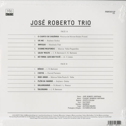 Jose Roberto Trio - Jose Roberto Trio (1966) (FARO231LP) LP 2022 UK Far Out｜新品LP