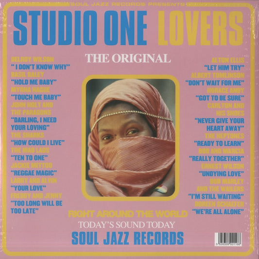 V.A. - Studio One Lovers (SJRLP116) 2024 UK Soul Jazz Records｜新品LP ラヴァーズ・ロック　アルトン・エリス　ヘプトーンズ　スタジオ・ワン back