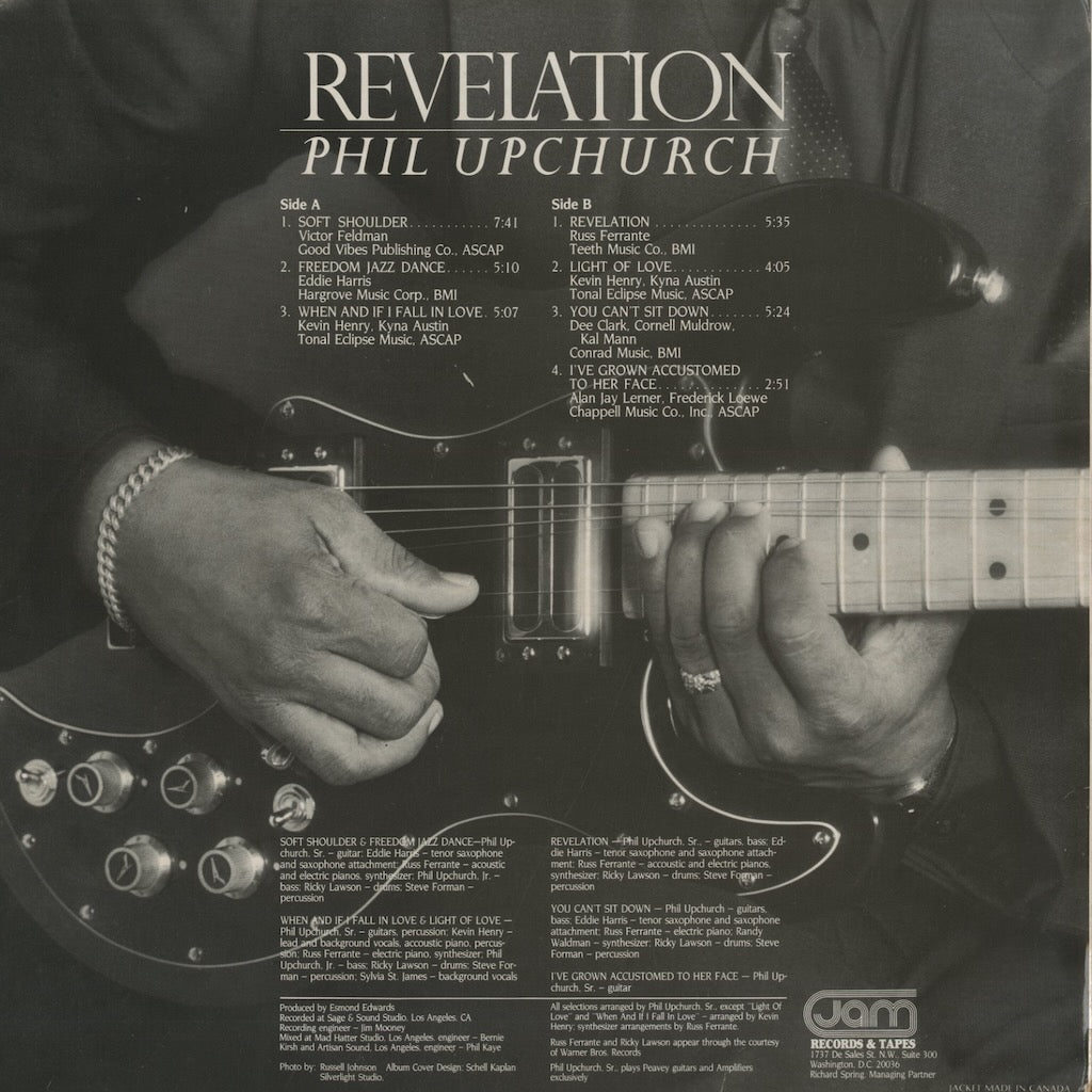 Phil Upchurch / フィル・アップチャーチ / Revelation (JAM011)