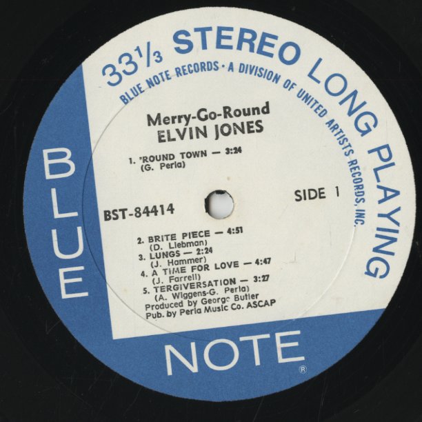 Elvin Jones - Merry Go Round (BST-84414) LP 1972 US Blue Note｜中古LP