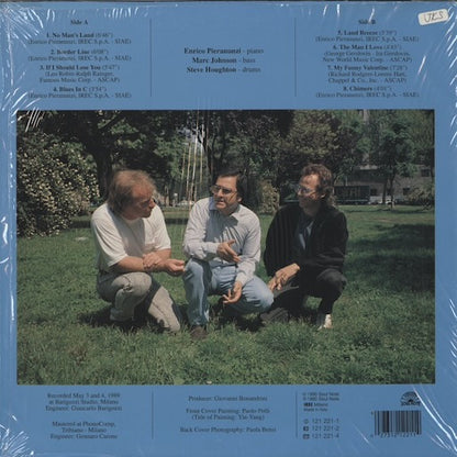 Enrico Pieranunzi Trio - No Man's Land (121 221-1) 1990 ITA Soul Note｜中古LP
