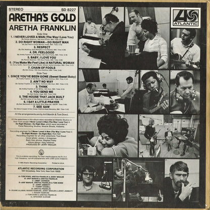 Aretha Franklin - Aretha's Gold (SD 8227) 1969 US Atlantic｜中古LP