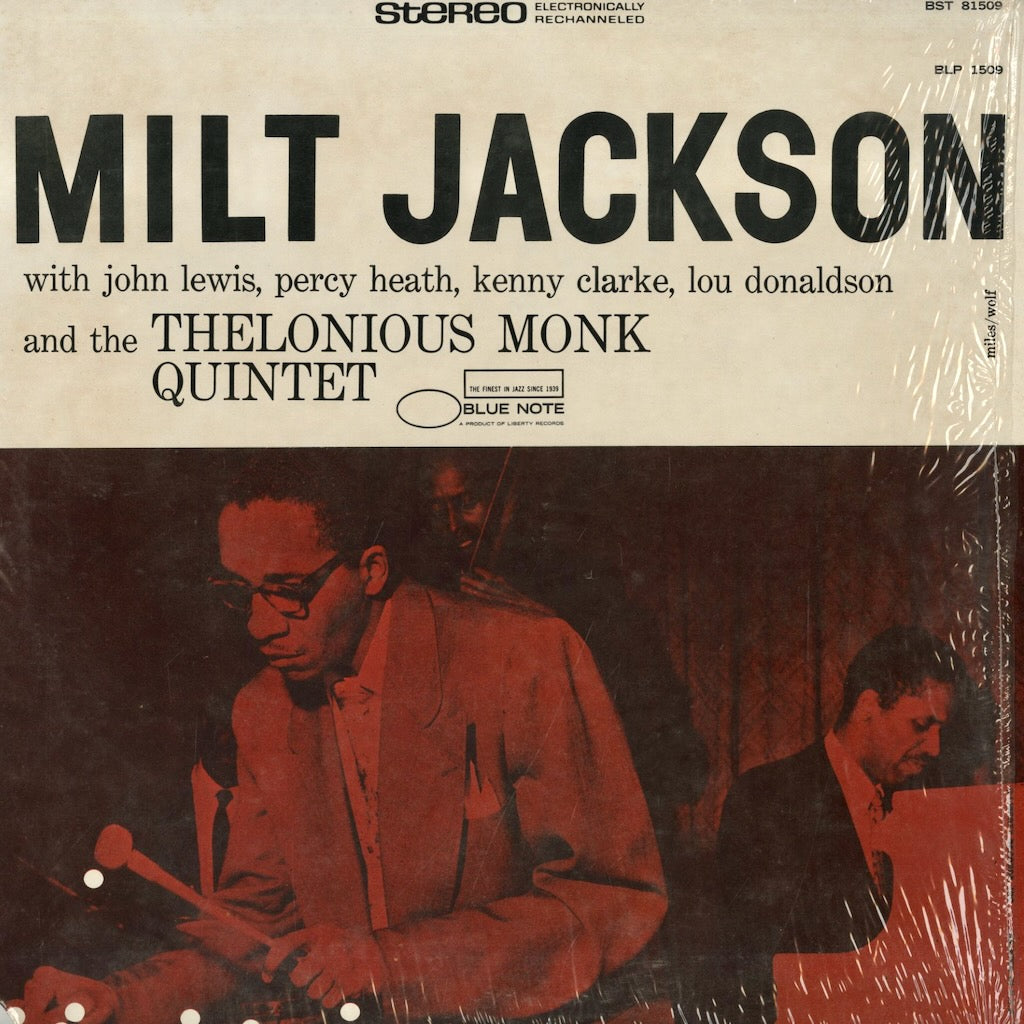 Milt Jackson - With John Lewis, Percy Heath, Kenny Clarke, Lou Donaldson And The Thelonious Monk Quintet (BST81509) Blue Note