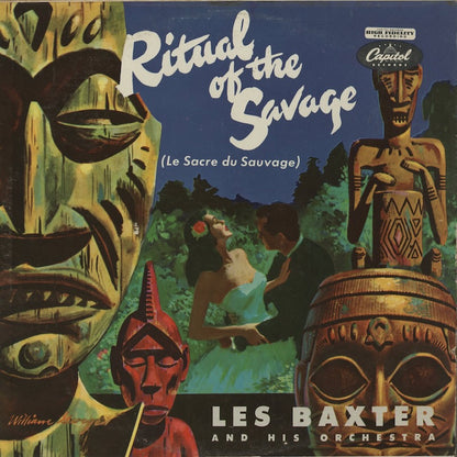 Les Baxter / レス・バクスター / Ritual Of The Savage (T 288) ターコイズLbl.