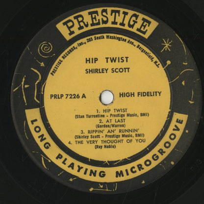 Shirley Scott / シャーリー・スコット / Hip Twist (PRLP 7226)