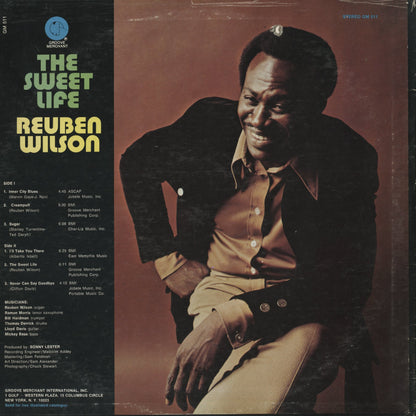 Reuben Wilson / リューベン・ウィルソン / The Sweet Life (GM511)