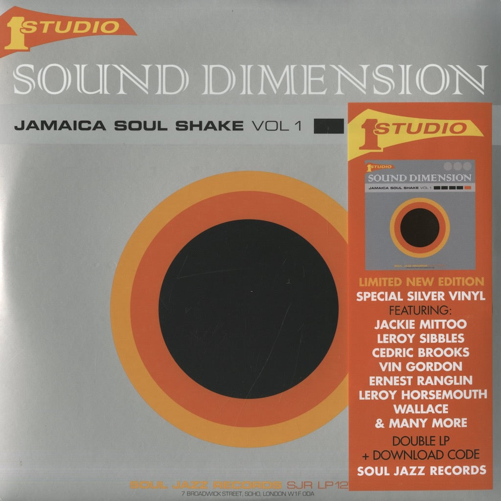 Sound Dimension / Jamaica Soul Shake Vol.1 -2LP (SJR LP 127) Soul Jazz Records