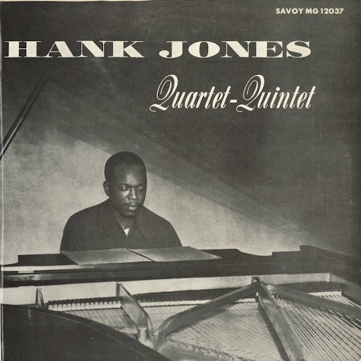 Hank Jones - Quartet-Quintet (MG 12037) 1970's US Savoy｜中古LP