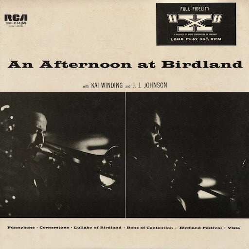J.J. Johnson And Kai Winding - An Afternoon At Birdland (RGP-1164(M)) 1966 JPN RCA｜中古LP