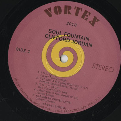 Clifford Jordan / クリフォード・ジョーダン / Soul Fountain -180g