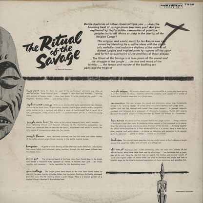 Les Baxter / レス・バクスター / Ritual Of The Savage (T 288) ターコイズLbl.
