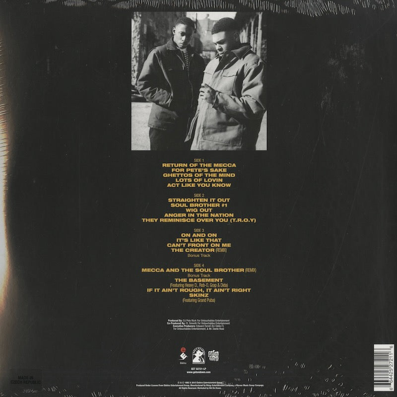 Pete Rock & C.L. Smooth / Mecca And The Soul Brother - Clear Vinyl 2LP (GET52721)