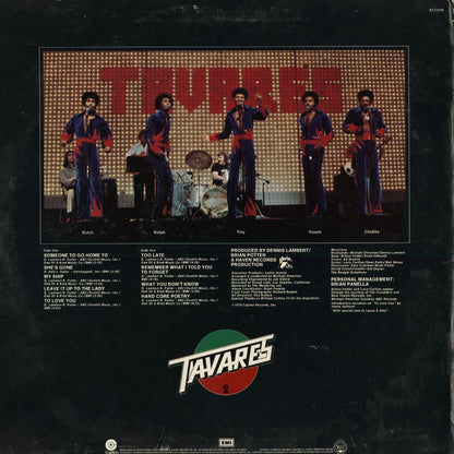 Tavares - Hard Core Poetry (ST-11316) 1974 US Capitol｜中古LP