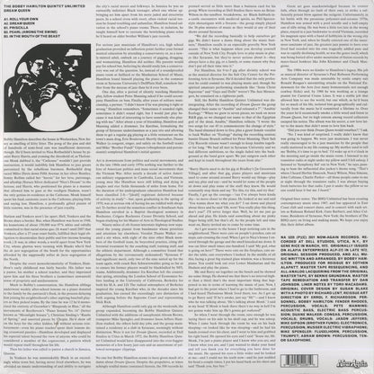 The Bobby Hamilton Quintet Unlimited / Dream Queen (NA5228)