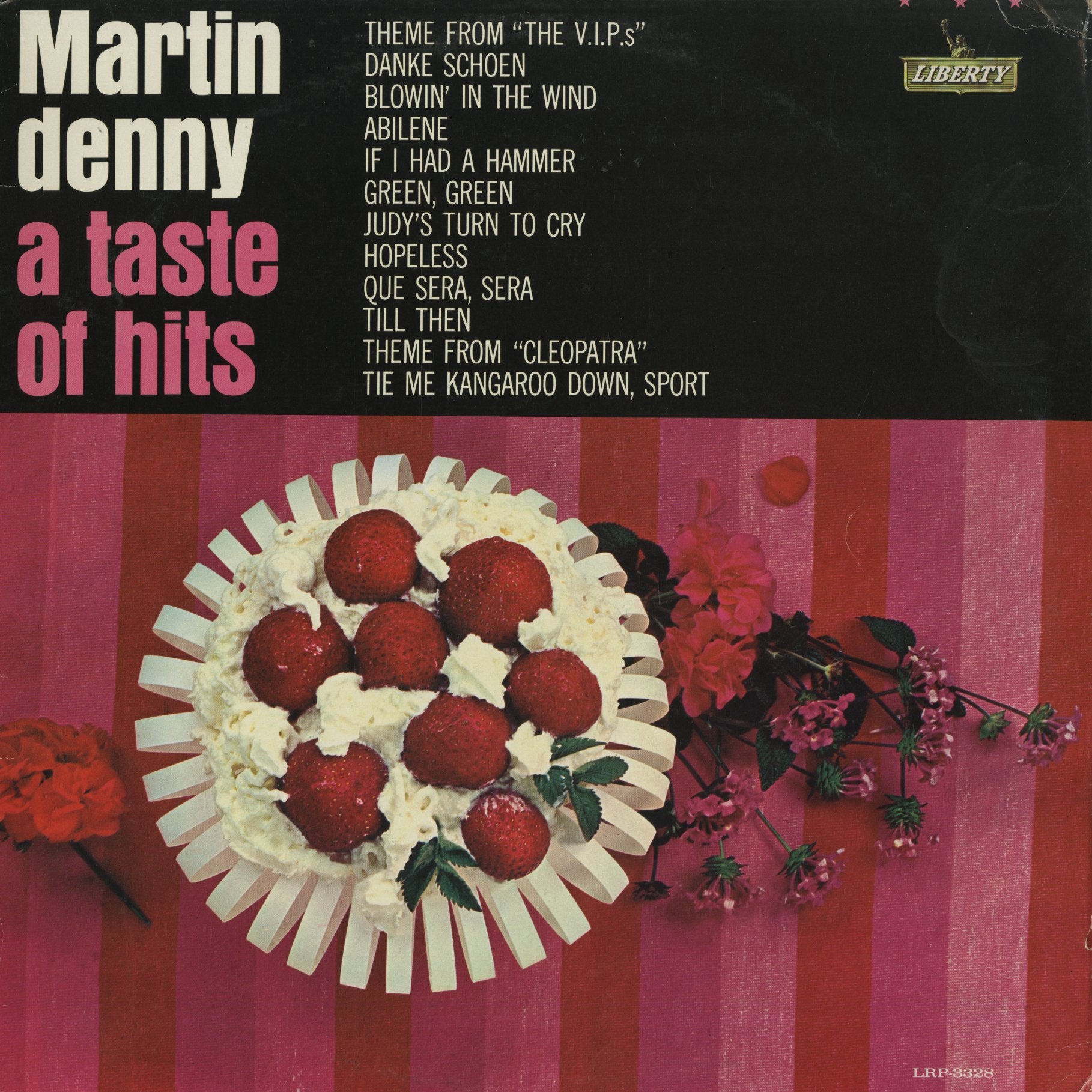 Martin Denny - A Taste Of Hits (LRP-7328) 1964 US Liberty MONO｜中古LP マーチン・デニー
