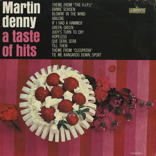 Martin Denny - A Taste Of Hits (LRP-7328) 1964 US Liberty MONO｜中古LP マーチン・デニー