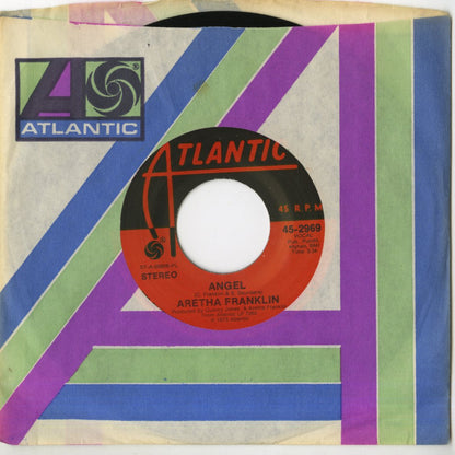 Aretha Franklin『Angel / Sister From Texas』
1973年US Atlantic盤・7インチ（45-2969）