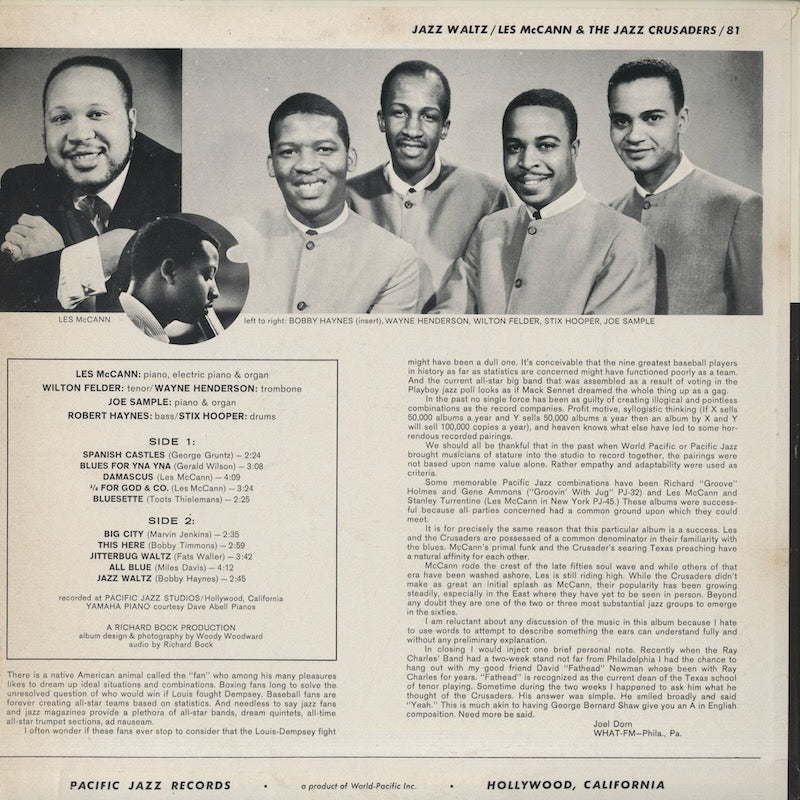 Les McCann / レス・マッキャン / Jazz Waltz (PJ-81)