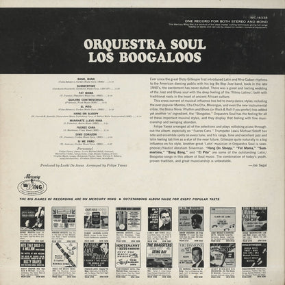 Orquesta Soul / オルケスタ・ソウル / Los Boogaloos (WC16338)