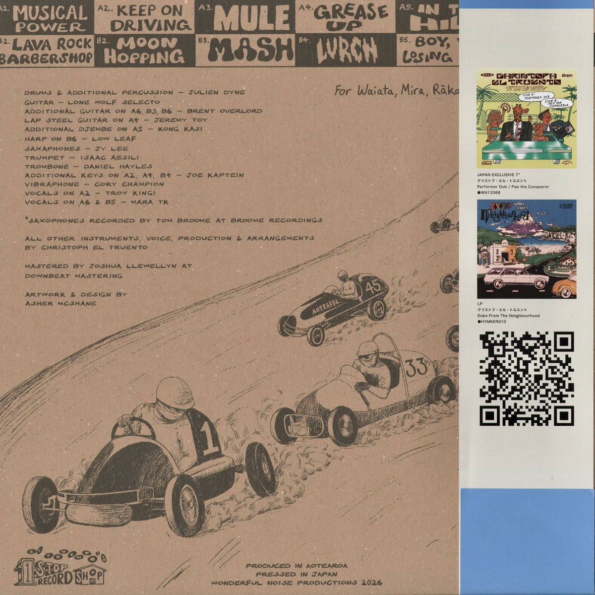 Christoph El Truento - Musical Power (WN12072) 2026 JPN Wonderful Noise｜新品LP