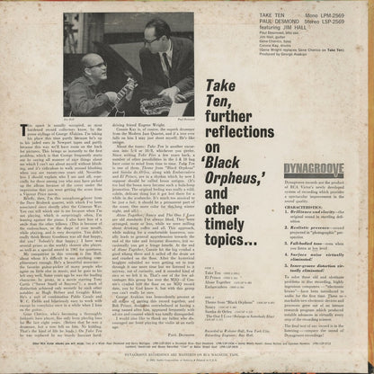 Paul Desmond / ポール・デズモンド / Take Ten (LSP-2569)
