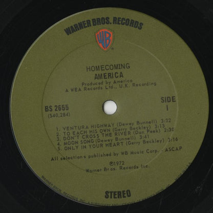 America / アメリカ / Homecoming (BS2655)