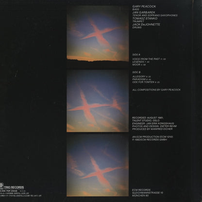 Gary Peacock / ゲイリー・ピーコック / Voices from The Past (PAP-25536)